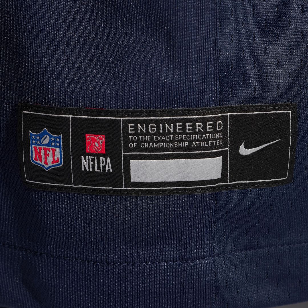 Maurice Alexander Chicago Bears Team Game Jersey - Navy