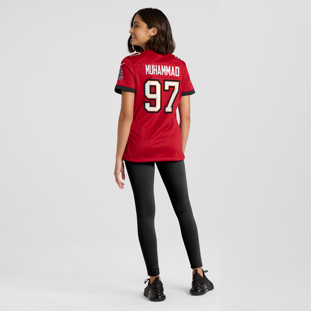 Al-Quadin Muhammad Tampa Bay Buccaneers Women's Team Game Jersey - Red