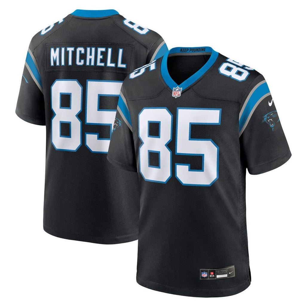 James Mitchell Carolina Panthers Team Game Jersey - Black