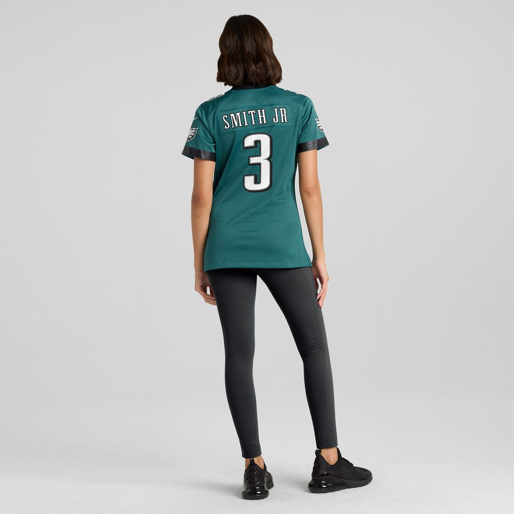 Nolan Smith Philadelphia Eagles Women's Team Game Jersey - Midnight Green