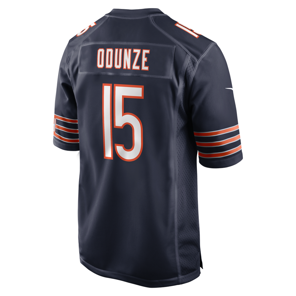 Rome Odunze Chicago Bears Player Game Jersey - Navy