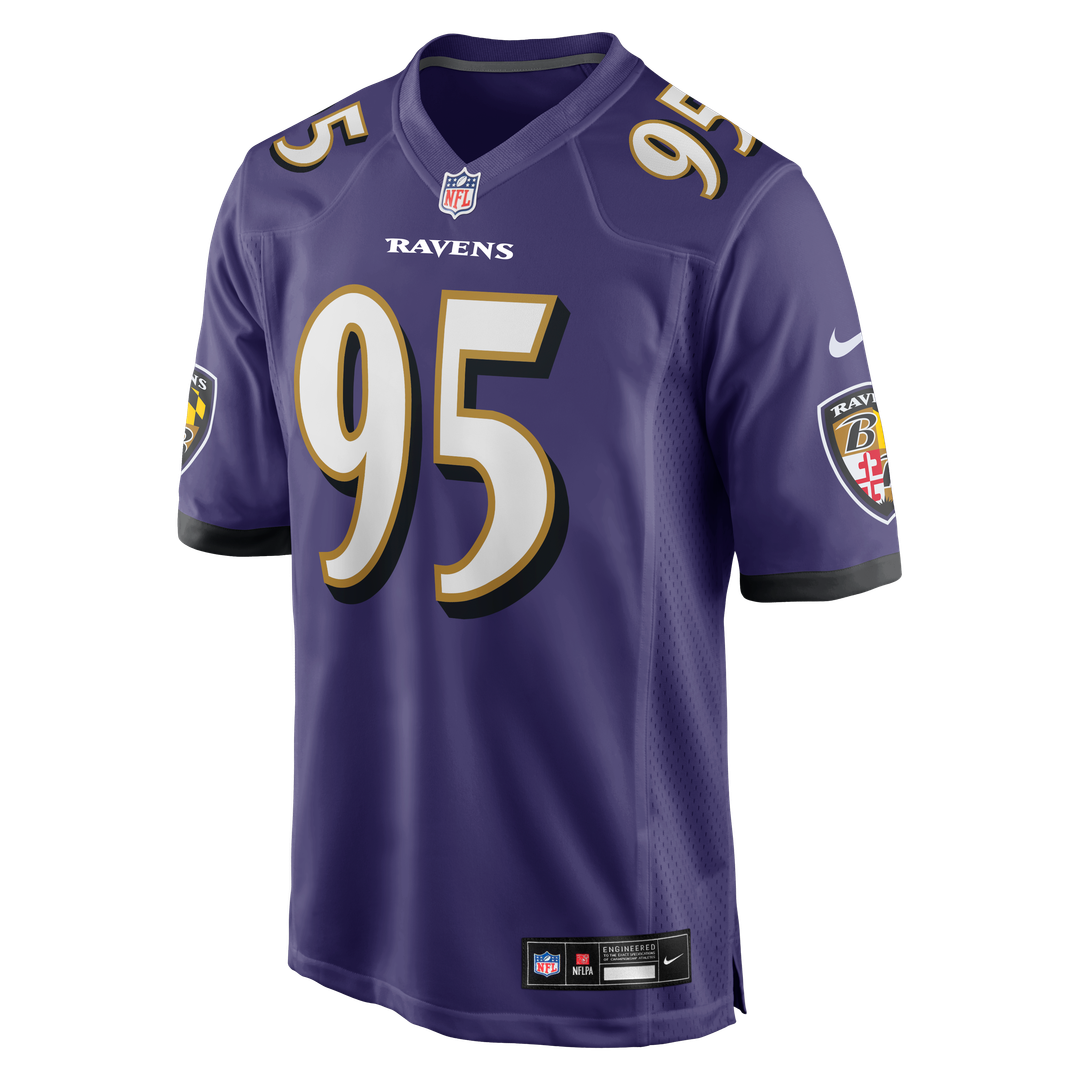 Tavius Robinson Baltimore Ravens Team Game Jersey - Purple