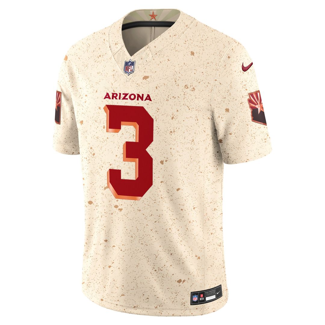 Budda Baker Arizona Cardinals 2025 Rivalries Collection Stitched Limited Jersey - Natural