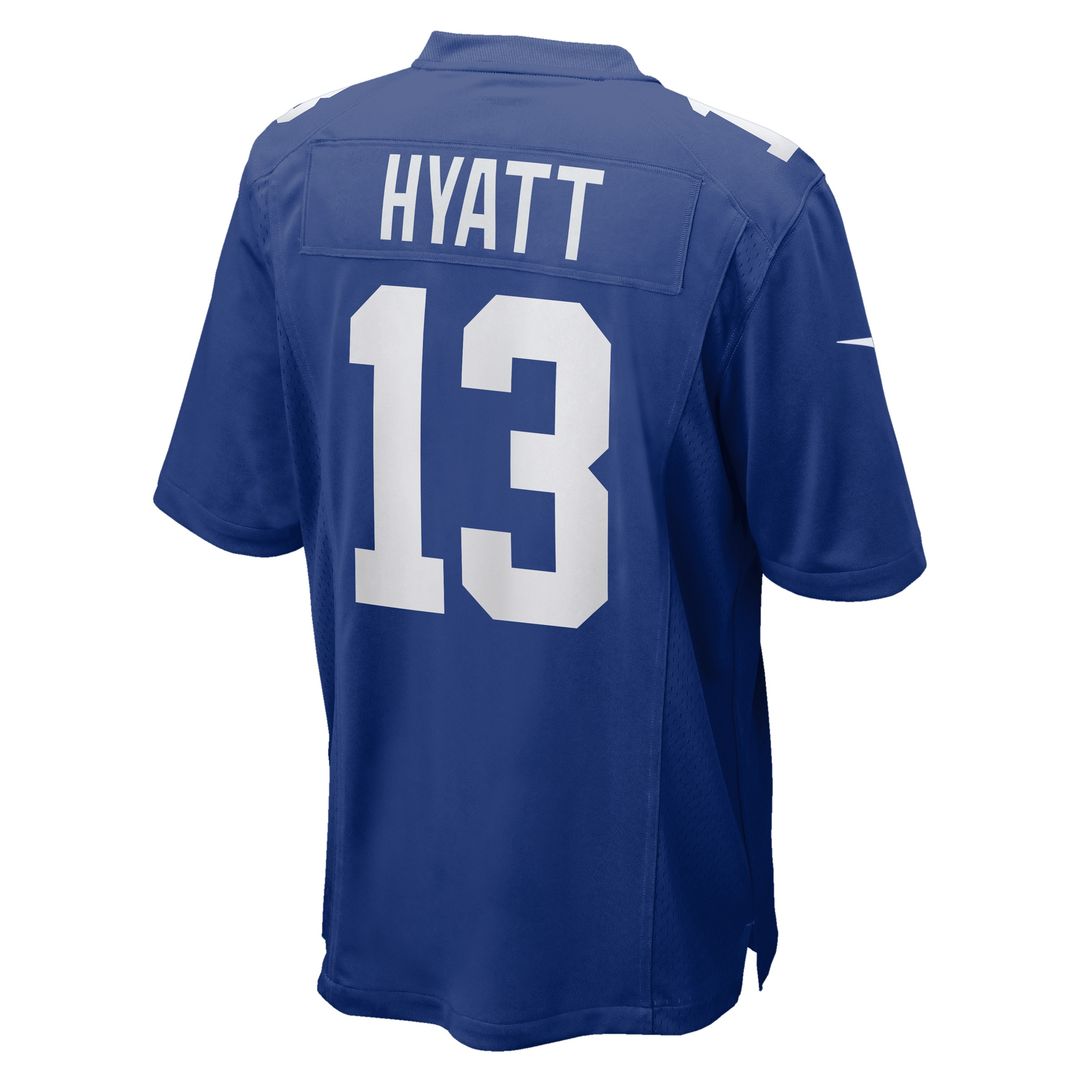 Jalin Hyatt New York Giants Team Game Jersey - Royal