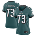 Cameron Williams Philadelphia Eagles Women's Team Game Jersey - Midnight Green
