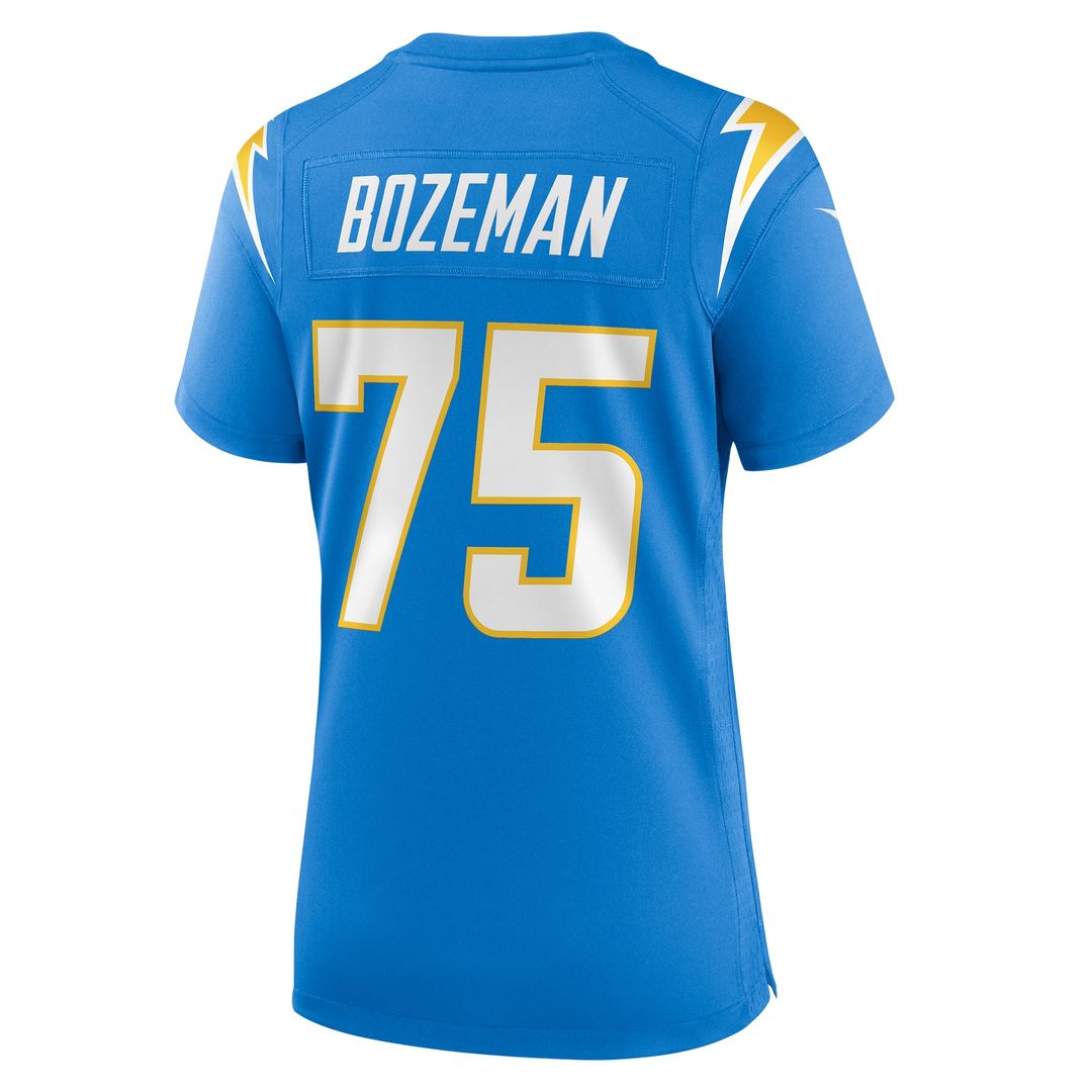 Bradley Bozeman Los Angeles Chargers Women's Game Jersey - Powder Blue