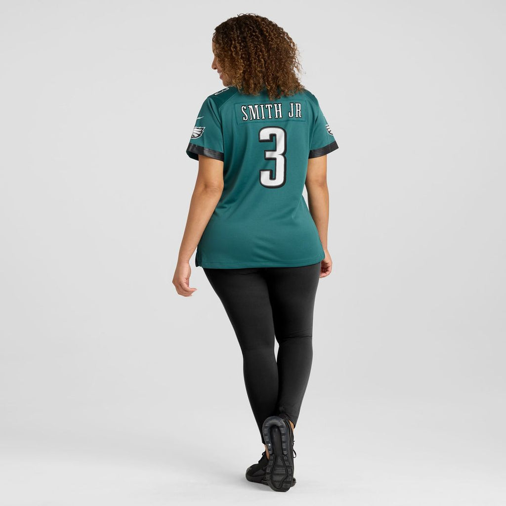 Nolan Smith Philadelphia Eagles Women's Team Game Jersey - Midnight Green