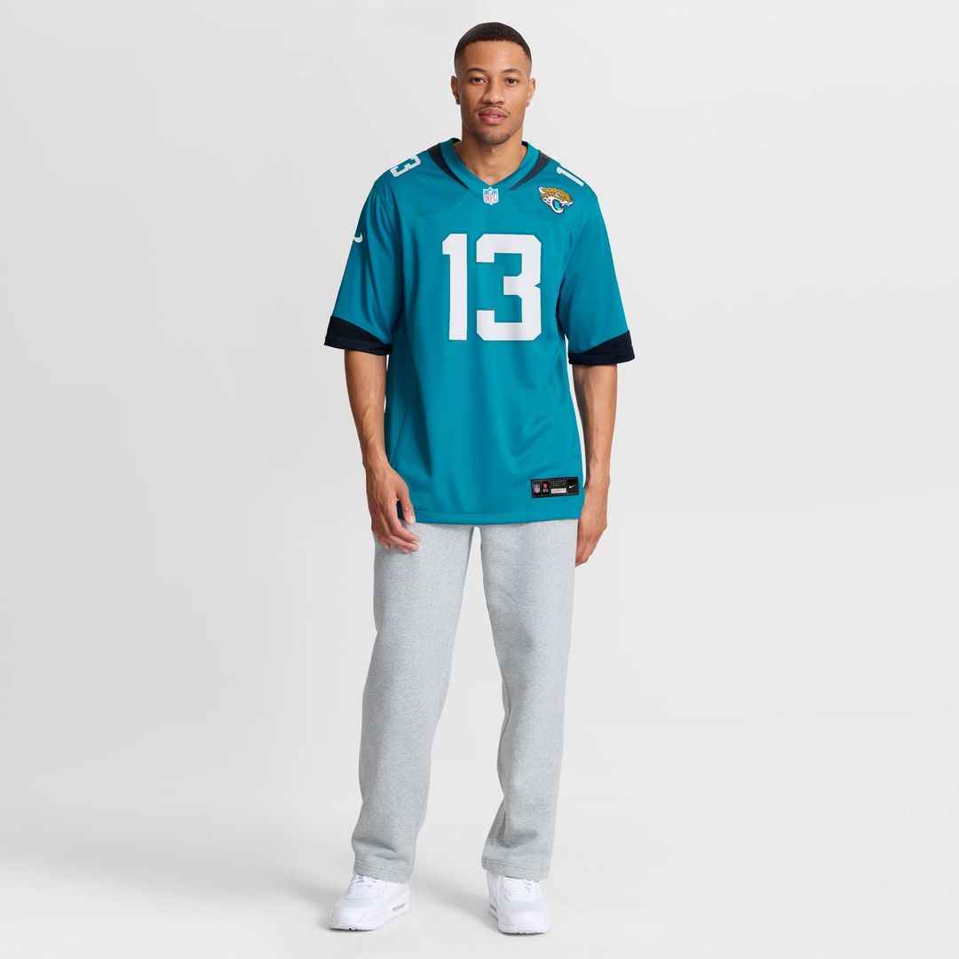 Tim Jones Jacksonville Jaguars Team Game Jersey - Teal