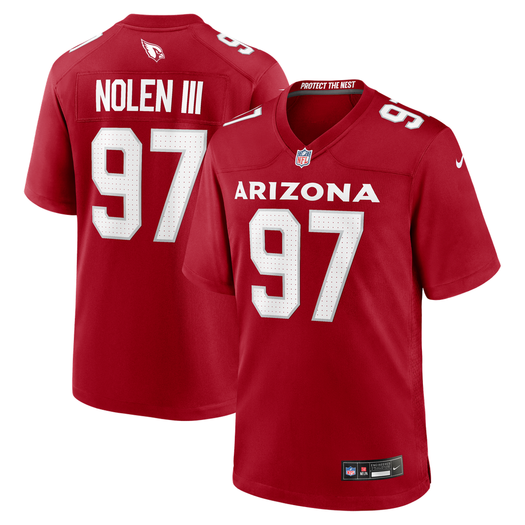 Walter Nolen Arizona Cardinals Game Player Jersey - Cardinal