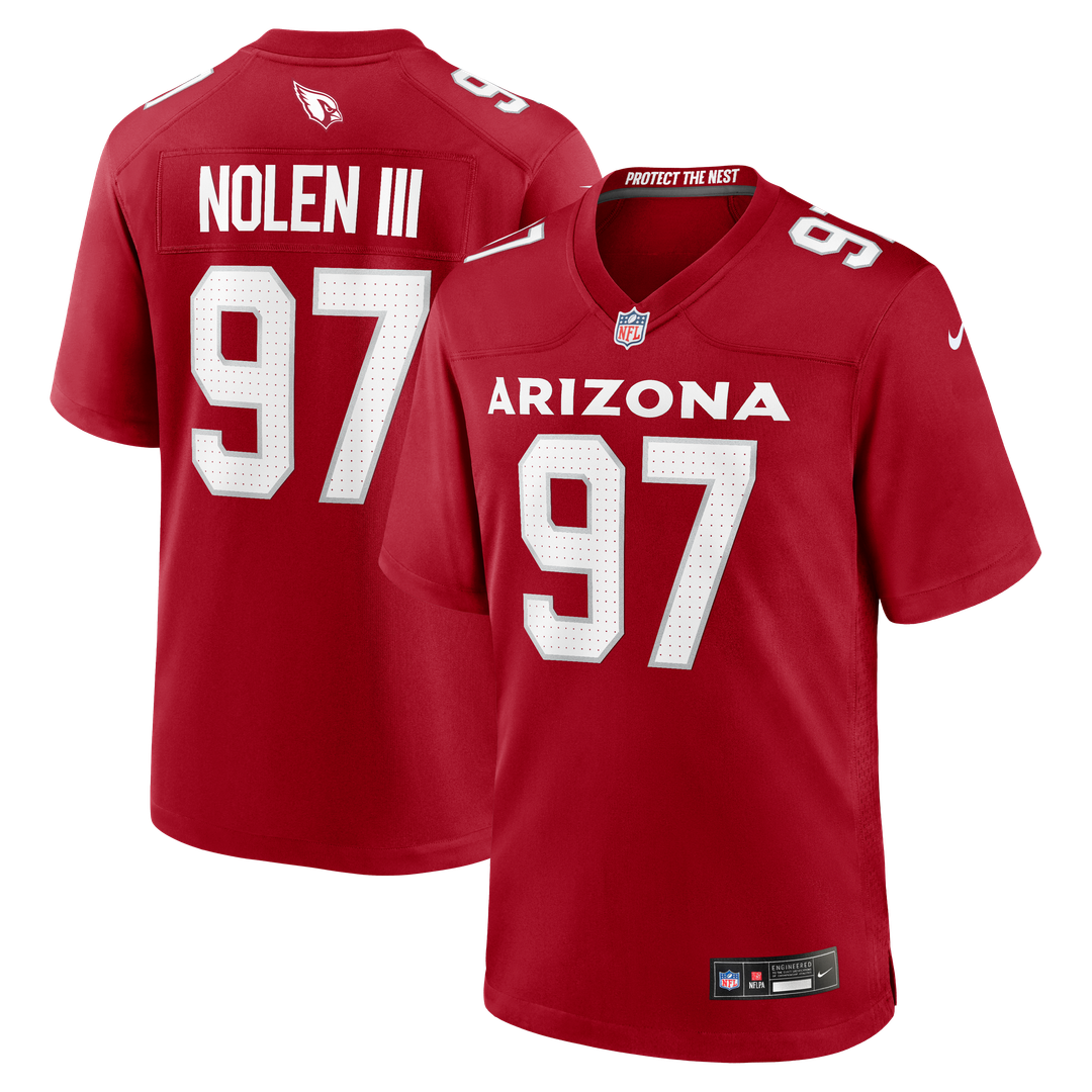 Walter Nolen Arizona Cardinals Game Player Jersey - Cardinal