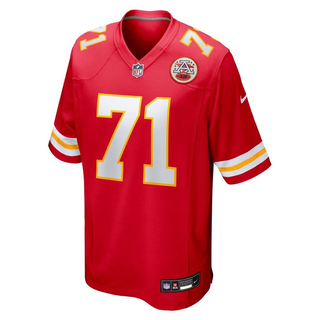 Josh Simmons Kansas City Chiefs Team Game Jersey - Red