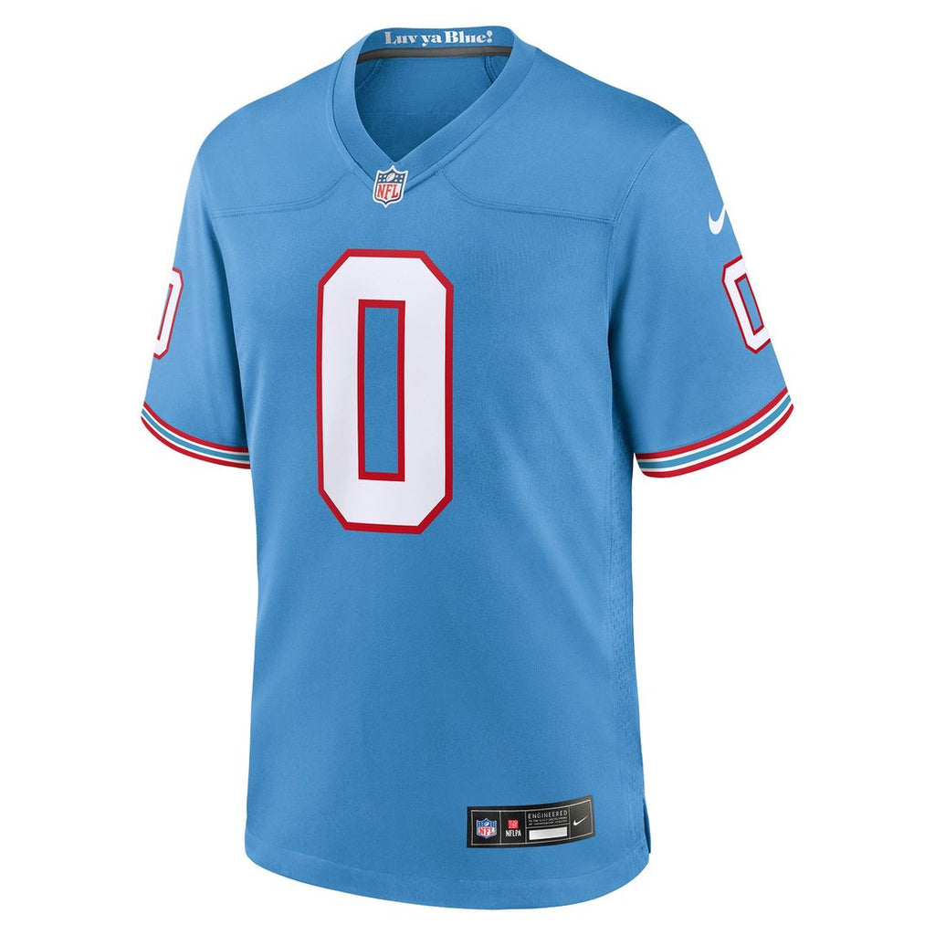 Calvin Ridley Tennessee Titans Youth Game Jersey - Navy