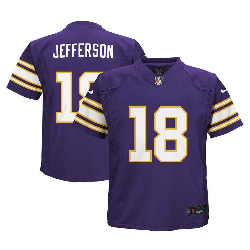 Justin Jefferson Minnesota Vikings Infant Alternate Player Game Jersey - Purple