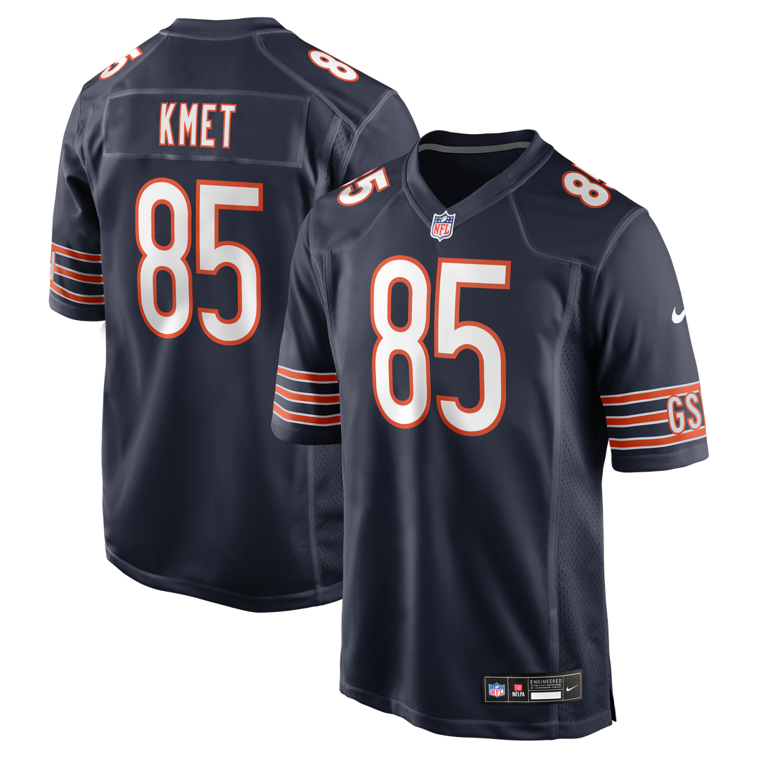 Cole Kmet Chicago Bears Player Game Jersey - Navy