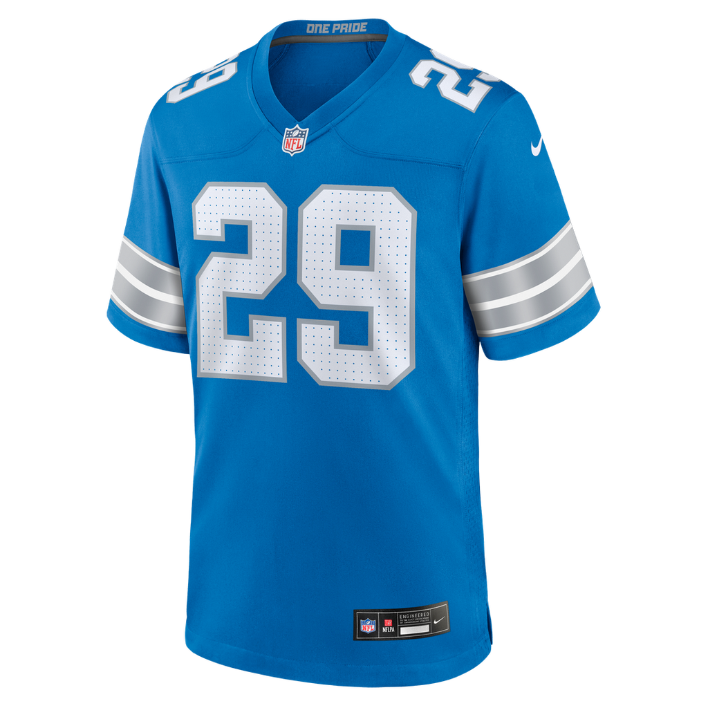 Avonte Maddox Detroit Lions Team Game Jersey - Blue