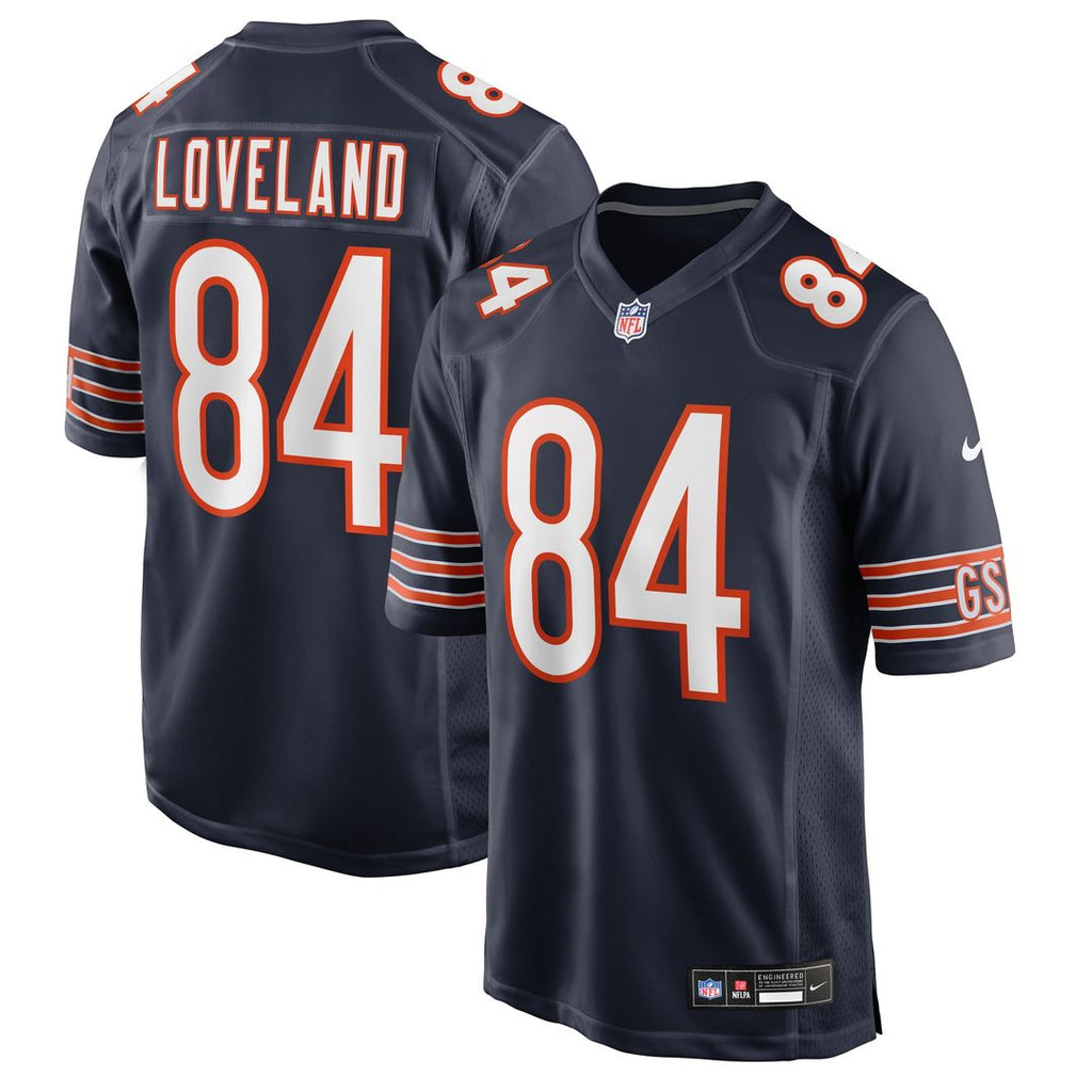 Colston Loveland Chicago Bears Nike Alternate Game Player Jersey - Orange