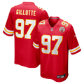 Ashton Gillotte Kansas City Chiefs Team Game Jersey - Red