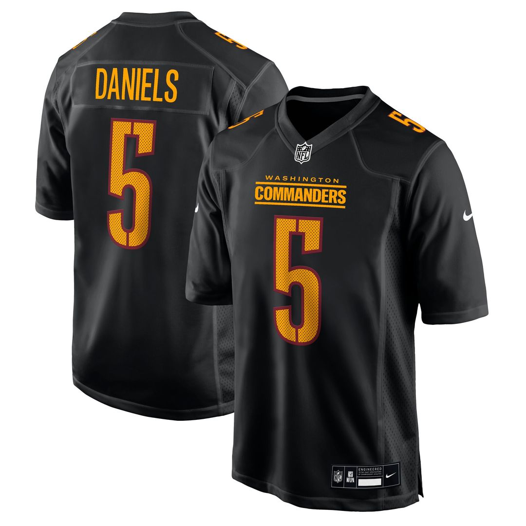 Jayden Daniels Washington Commanders Fashion Jersey - Tundra White