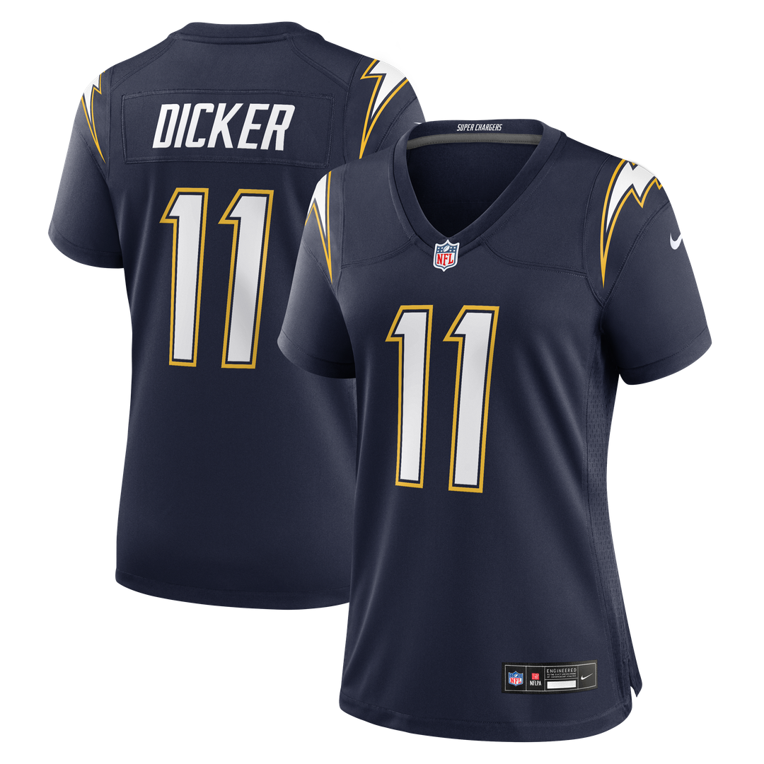 Cameron Dicker Los Angeles Chargers Women's Alternate Game Jersey - Navy