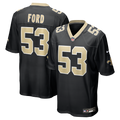 Jaylan Ford New Orleans Saints Game Jersey - Black