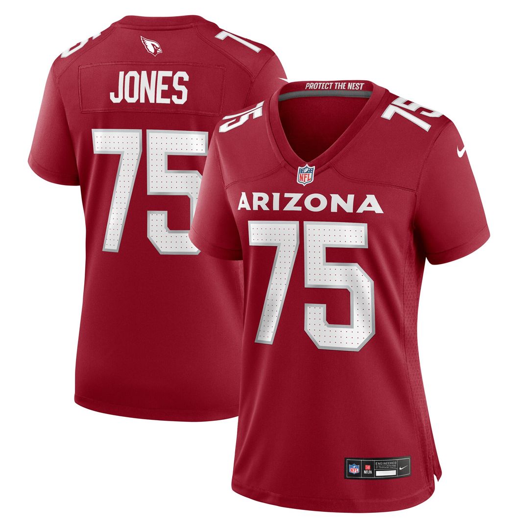 Christian Jones Arizona Cardinals Women's Game Jersey - Cardinal