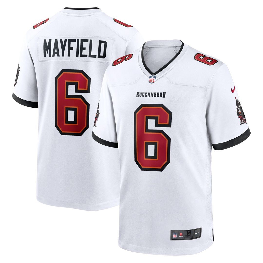 Baker Mayfield Tampa Bay Buccaneers Youth Game Jersey - White
