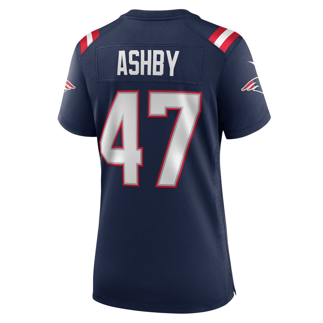 Julian Ashby New England Patriots Women's Team Game Jersey - Navy