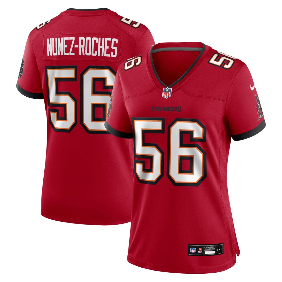 Rakeem Nunez-Roches Tampa Bay Buccaneers Women's Team Game Jersey - Red