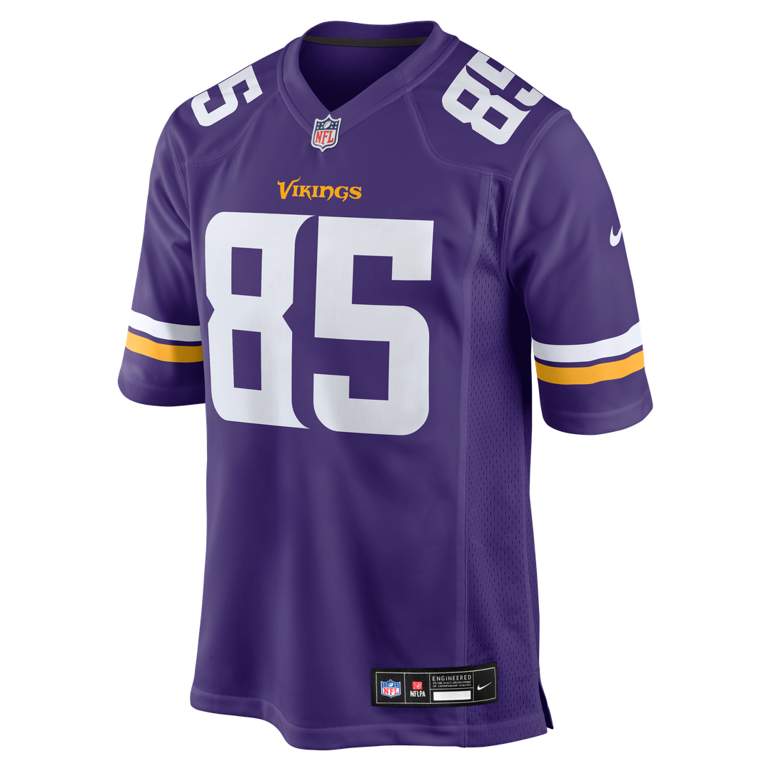 Ben Yurosek Minnesota Vikings Team Game Jersey - Purple