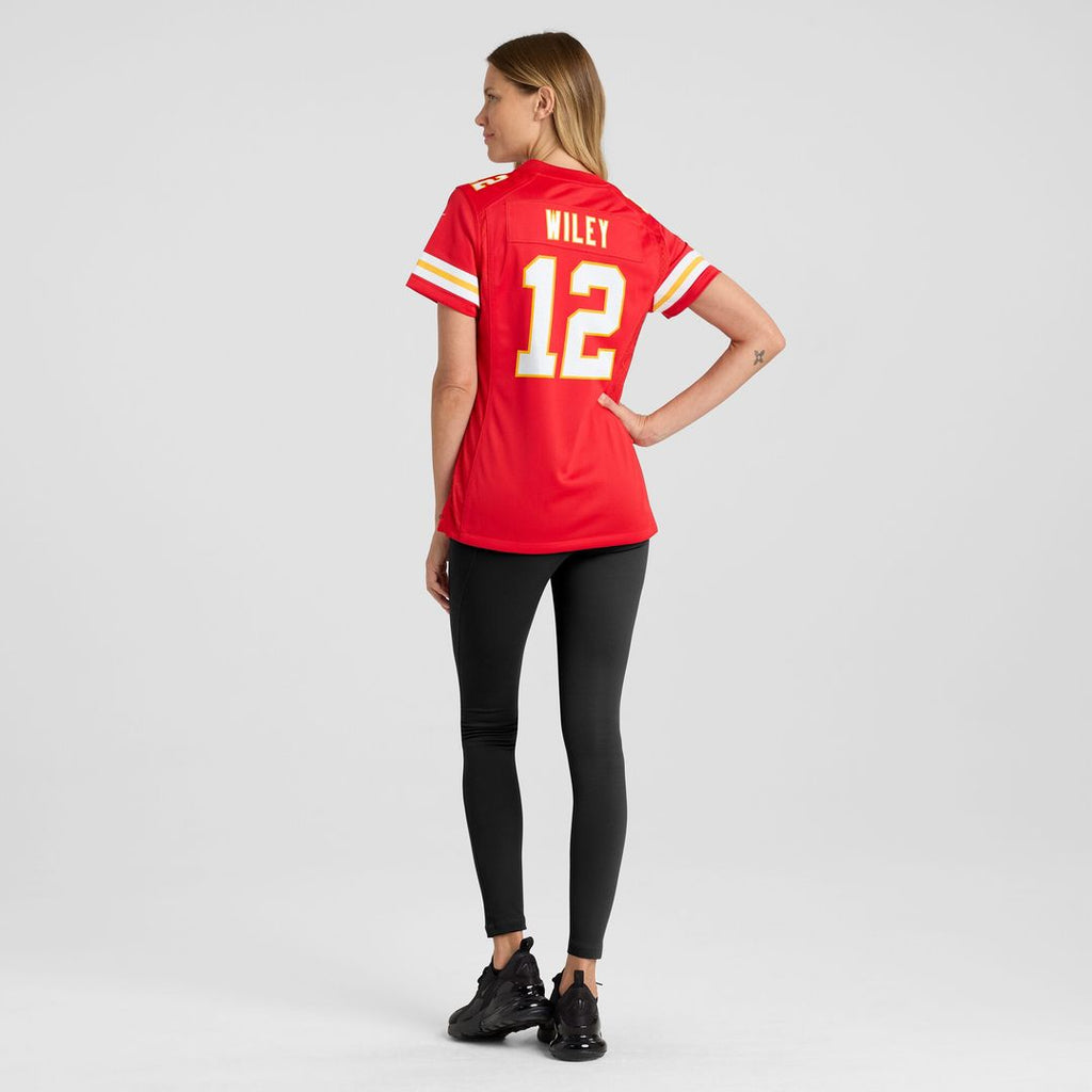 Jared Wiley Kansas City Chiefs Women's Game Jersey - Red
