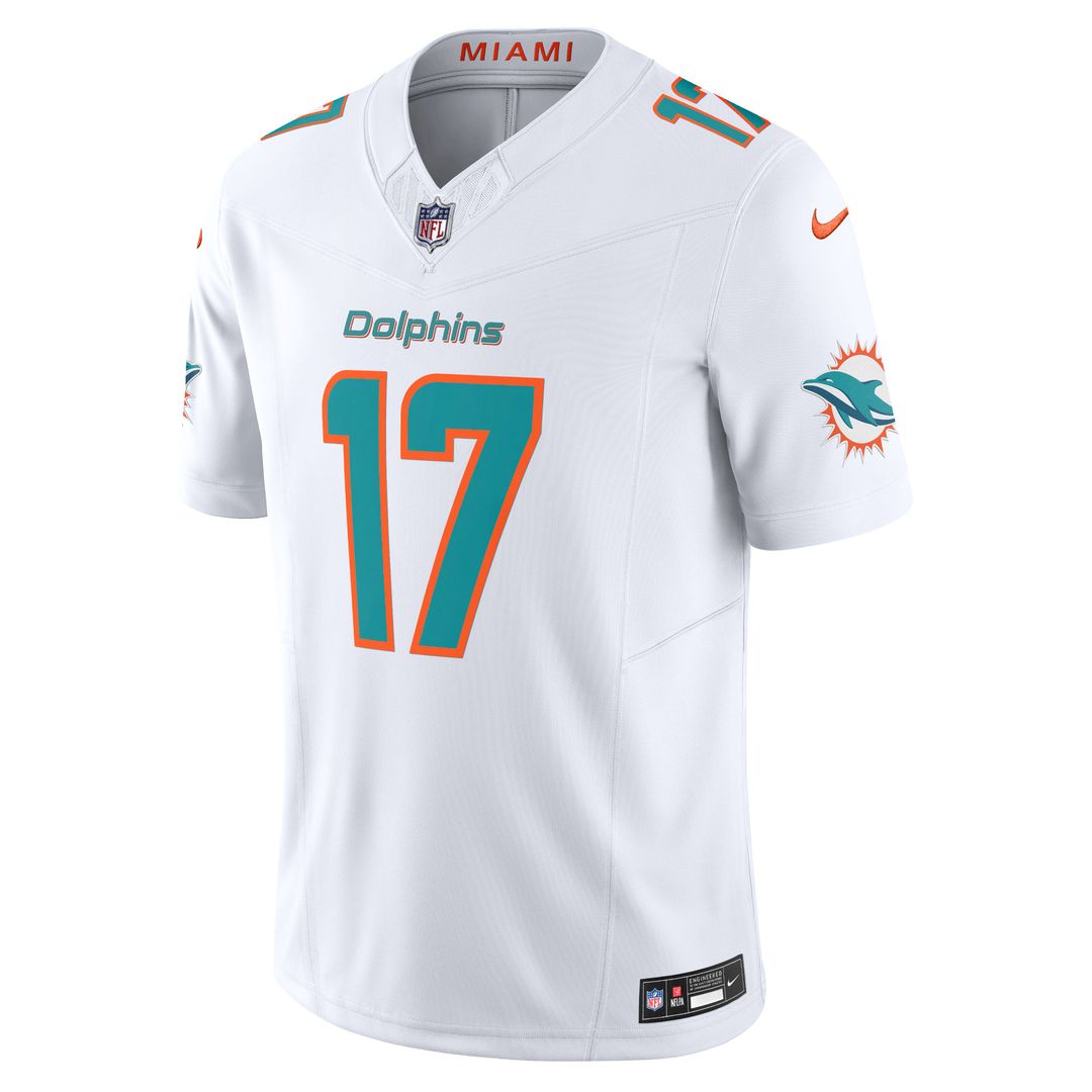 Jaylen Waddle Miami Dolphins Vapor F.U.S.E. Limited Jersey - White