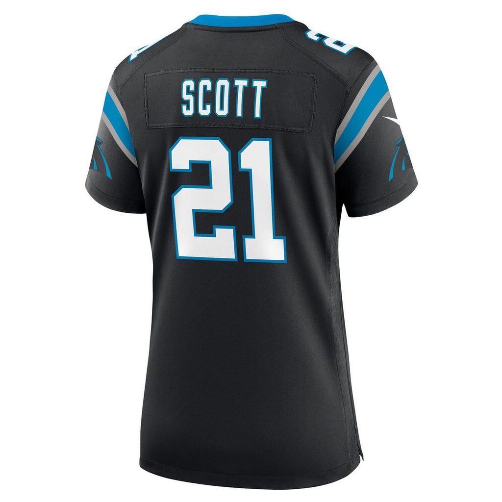 Nick Scott Carolina Panthers Women's Game Jersey - Black