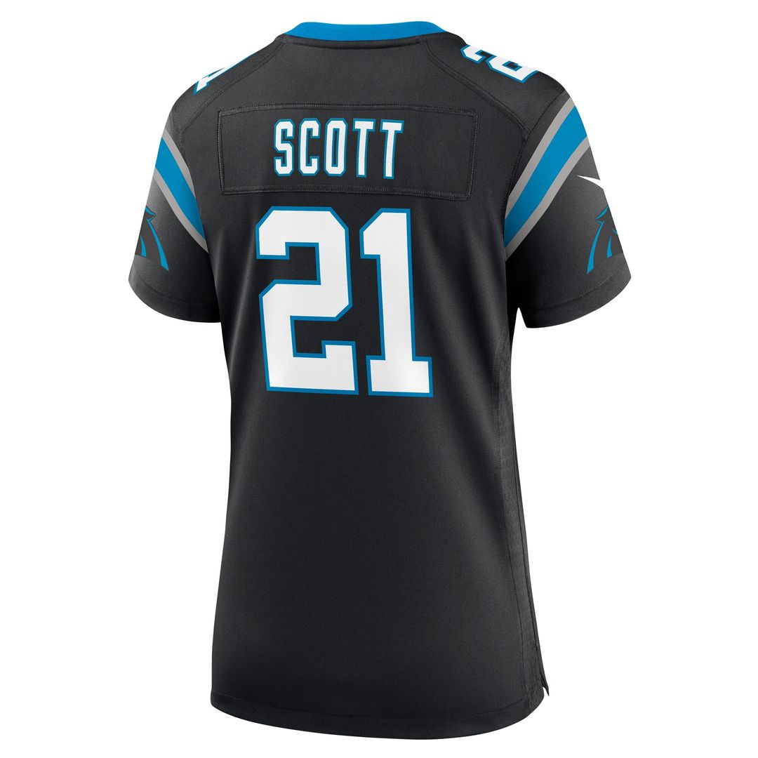 Nick Scott Carolina Panthers Women's Game Jersey - Black