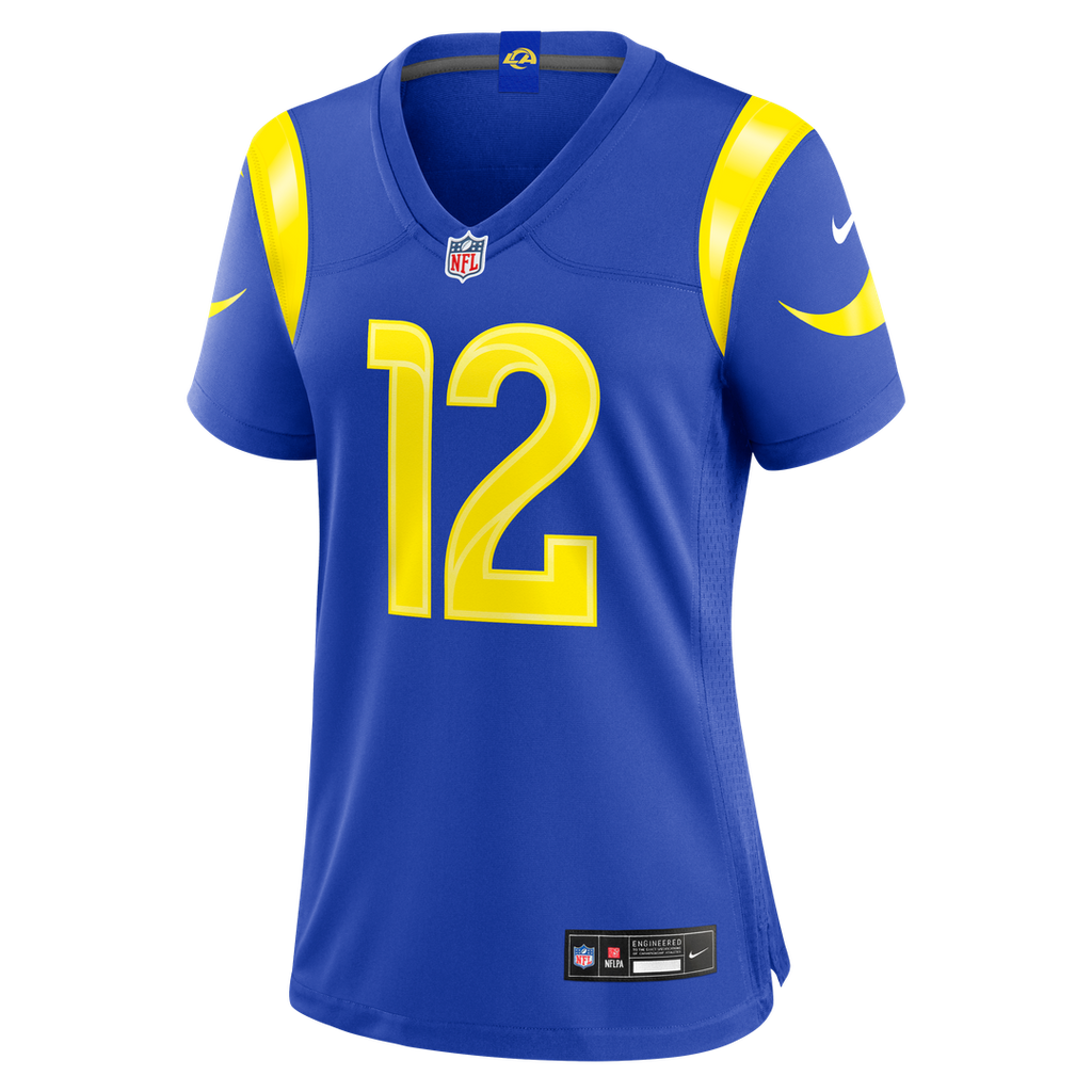 Puka Nacua Los Angeles Rams Women's Game Jersey - Royal