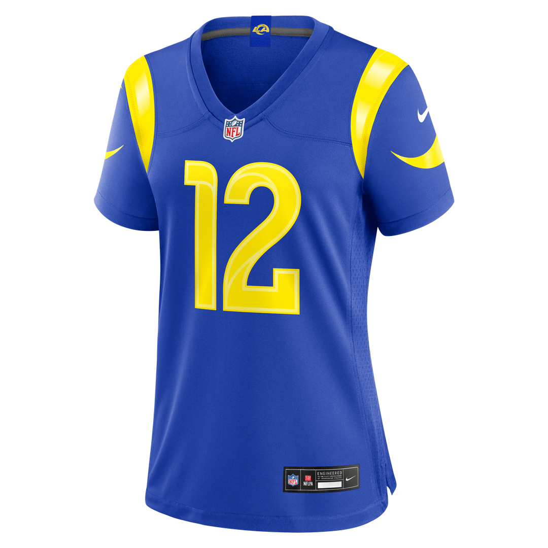 Puka Nacua Los Angeles Rams Women's Game Jersey - Royal