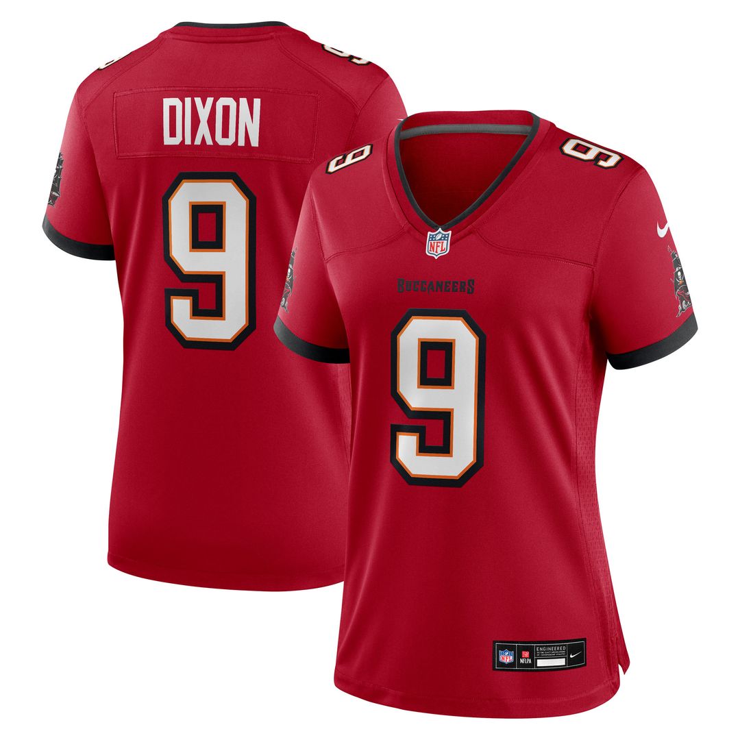 Riley Dixon Tampa Bay Buccaneers Women's Team Game Jersey - Red