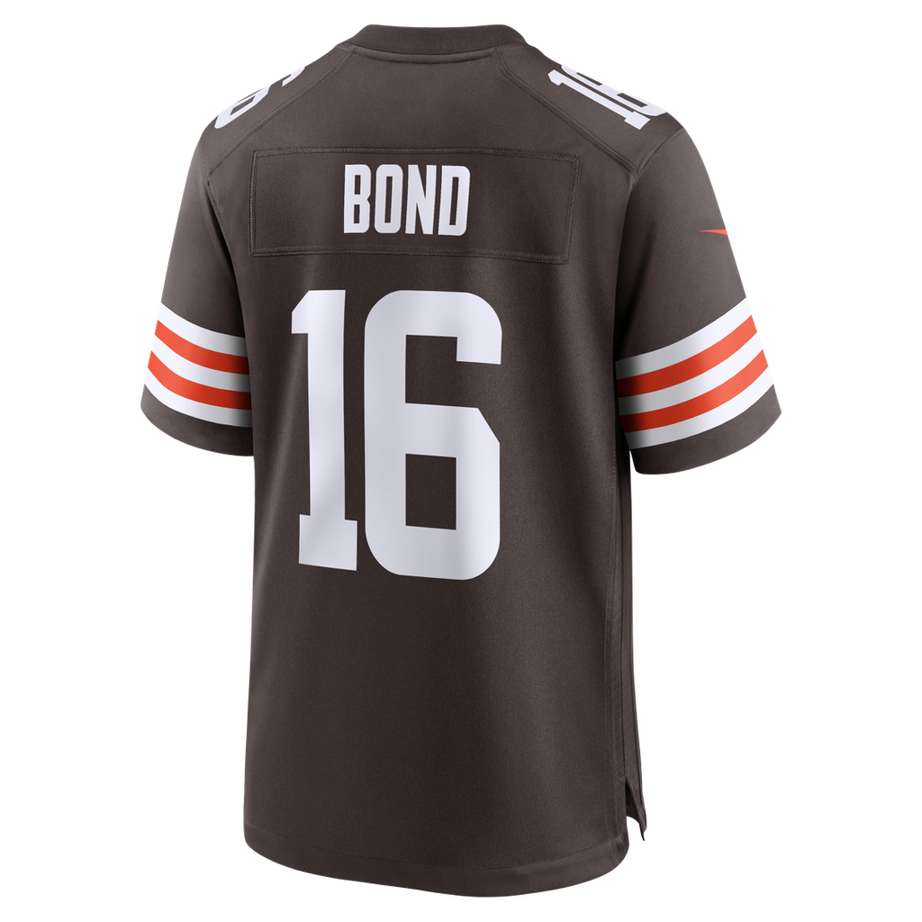 Isaiah Bond Cleveland Browns Team Game Jersey - Brown