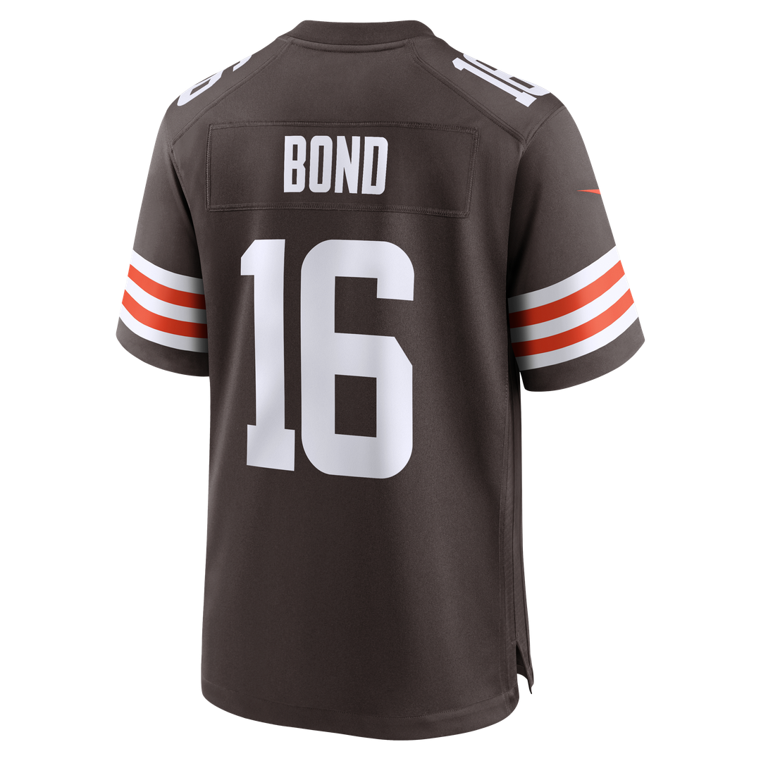 Isaiah Bond Cleveland Browns Team Game Jersey - Brown