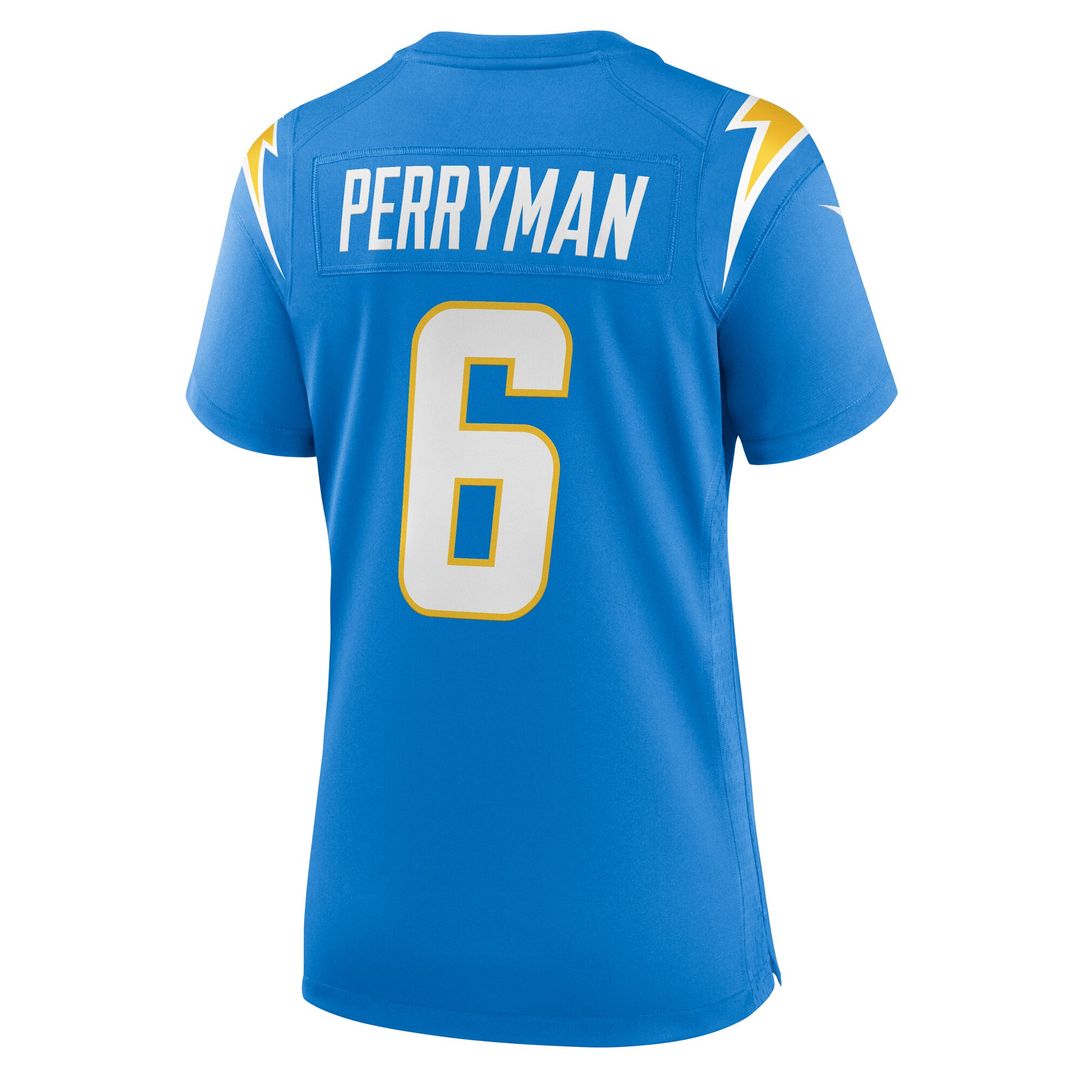 Denzel Perryman Los Angeles Chargers Women's Game Jersey - Powder Blue