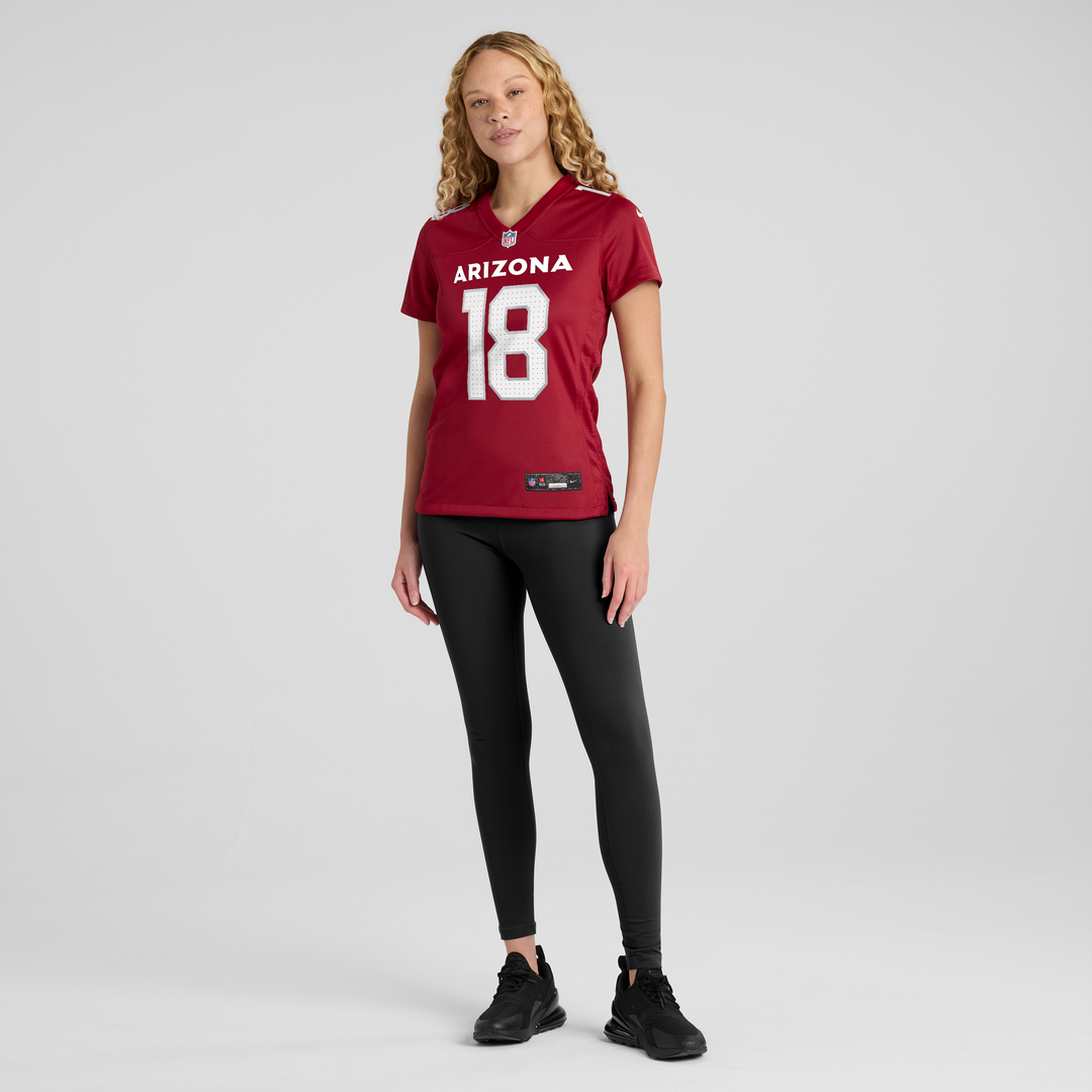 Marvin Harrison Jr. Arizona Cardinals Women's Player Game Jersey - Cardinal