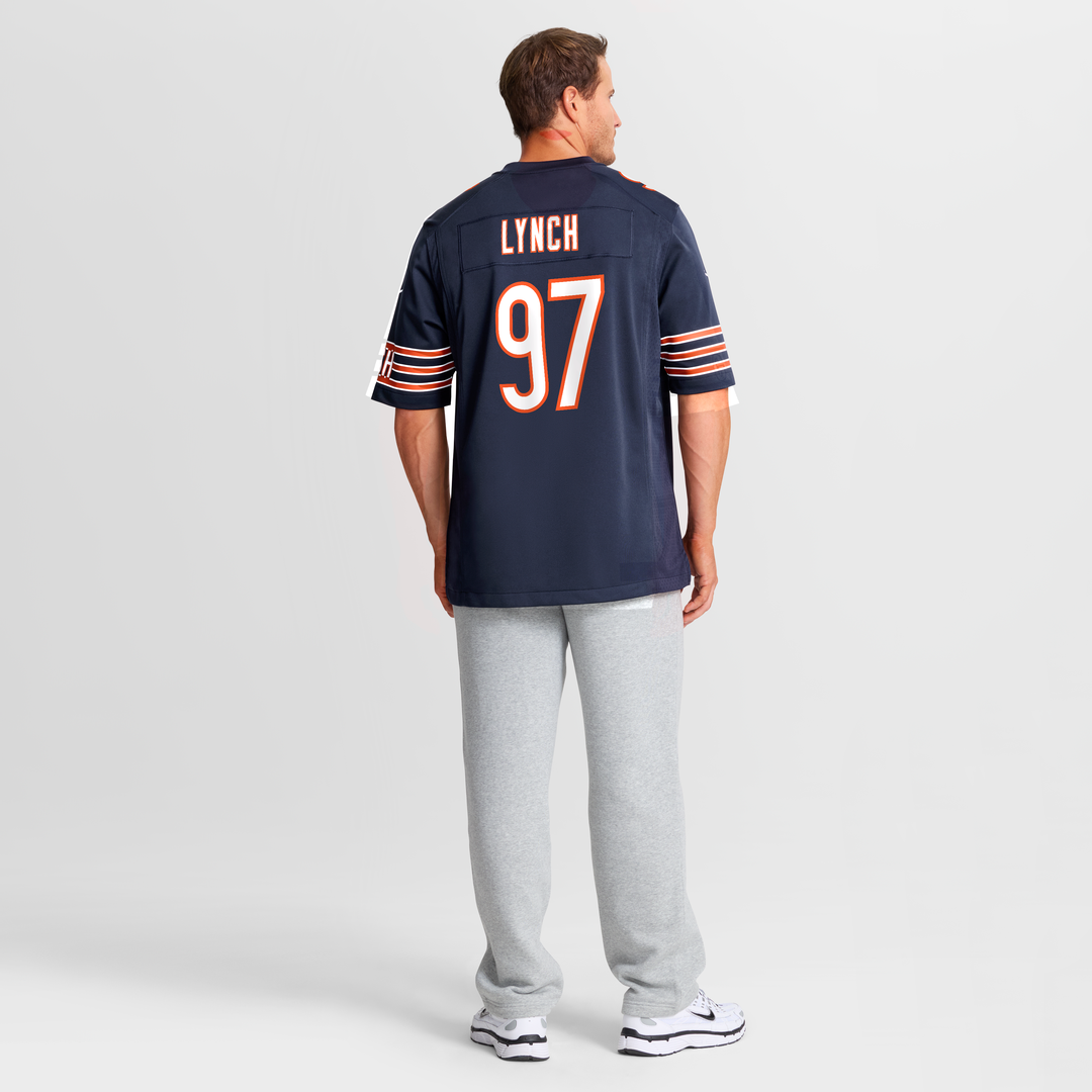 James Lynch Chicago Bears Team Game Jersey - Navy