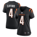 Sean Clifford Cincinnati Bengals Women's Team Game Jersey - Black