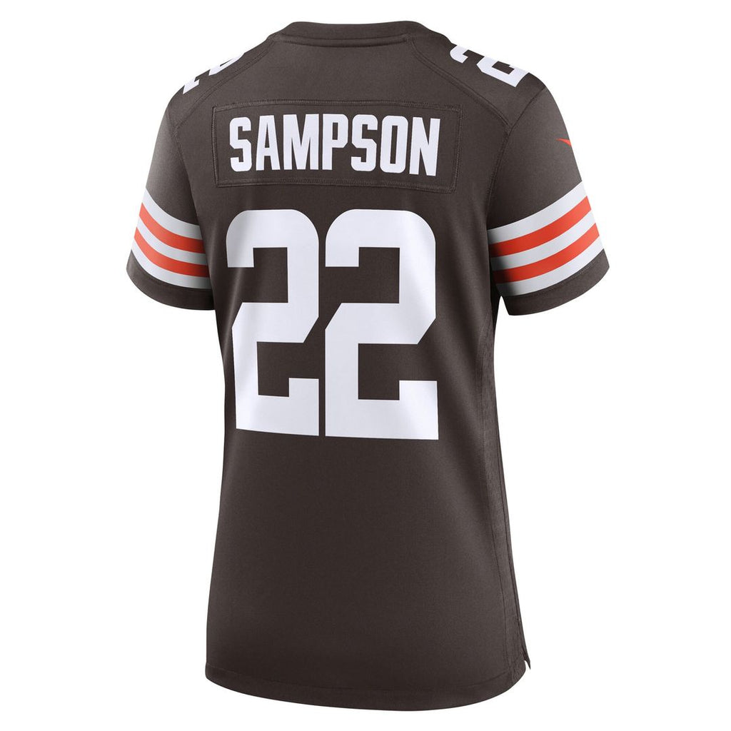 Dylan Sampson Cleveland Browns Women's Team Game Jersey - Brown