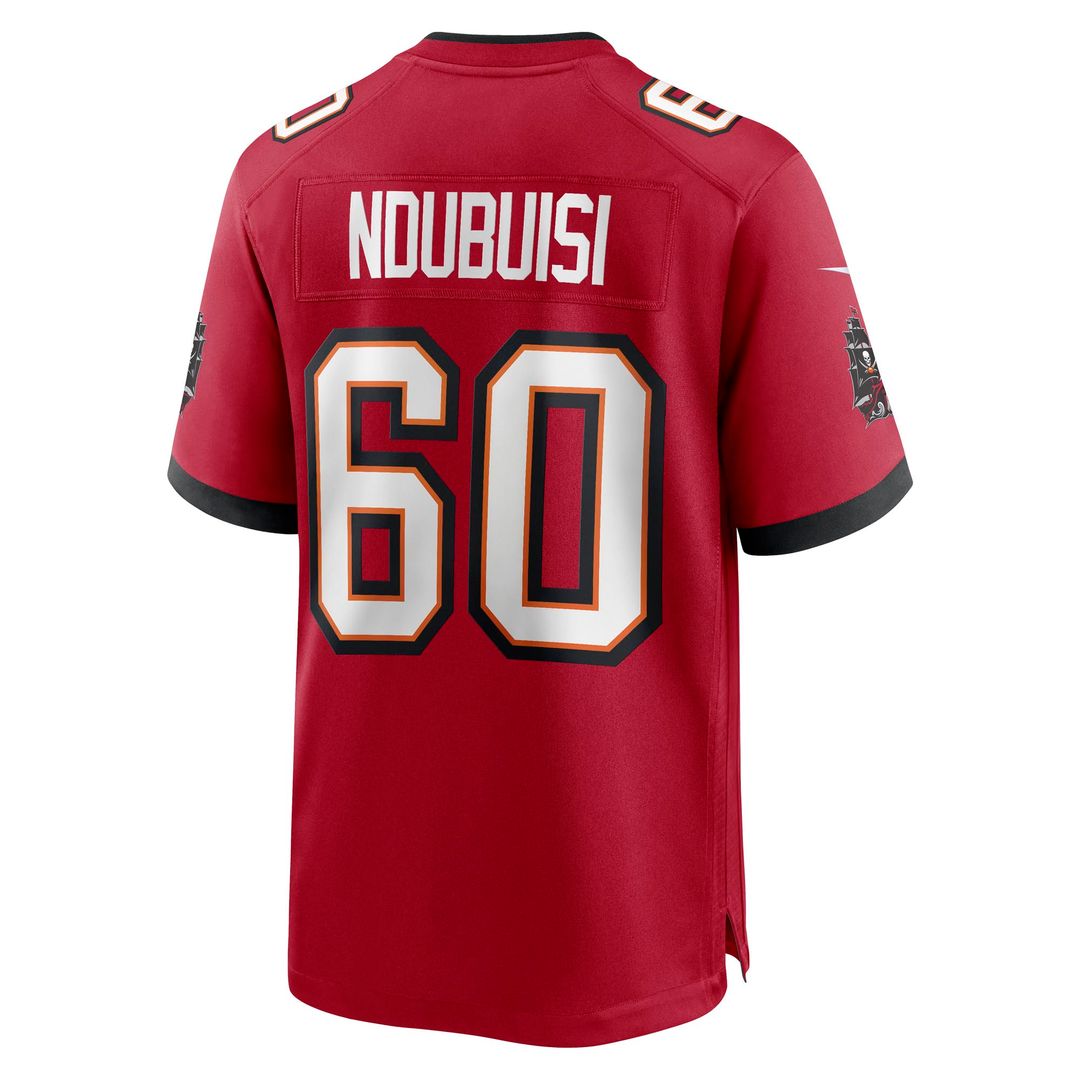 Haggai Ndubuisi Tampa Bay Buccaneers Team Game Jersey - Red