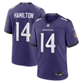 Kyle Hamilton Baltimore Ravens Team Game Jersey - Purple