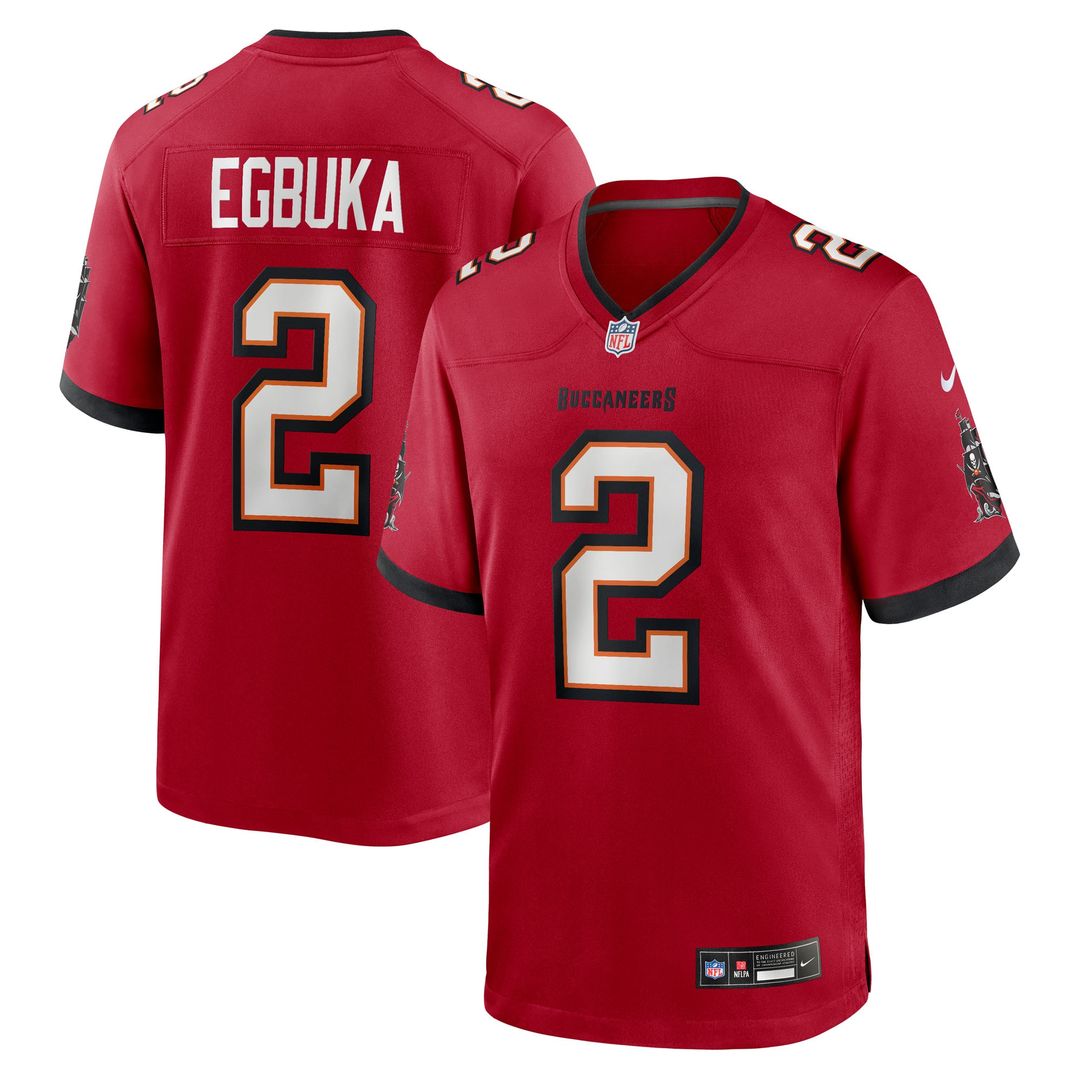 Emeka Egbuka Tampa Bay Buccaneers Game Jersey - White