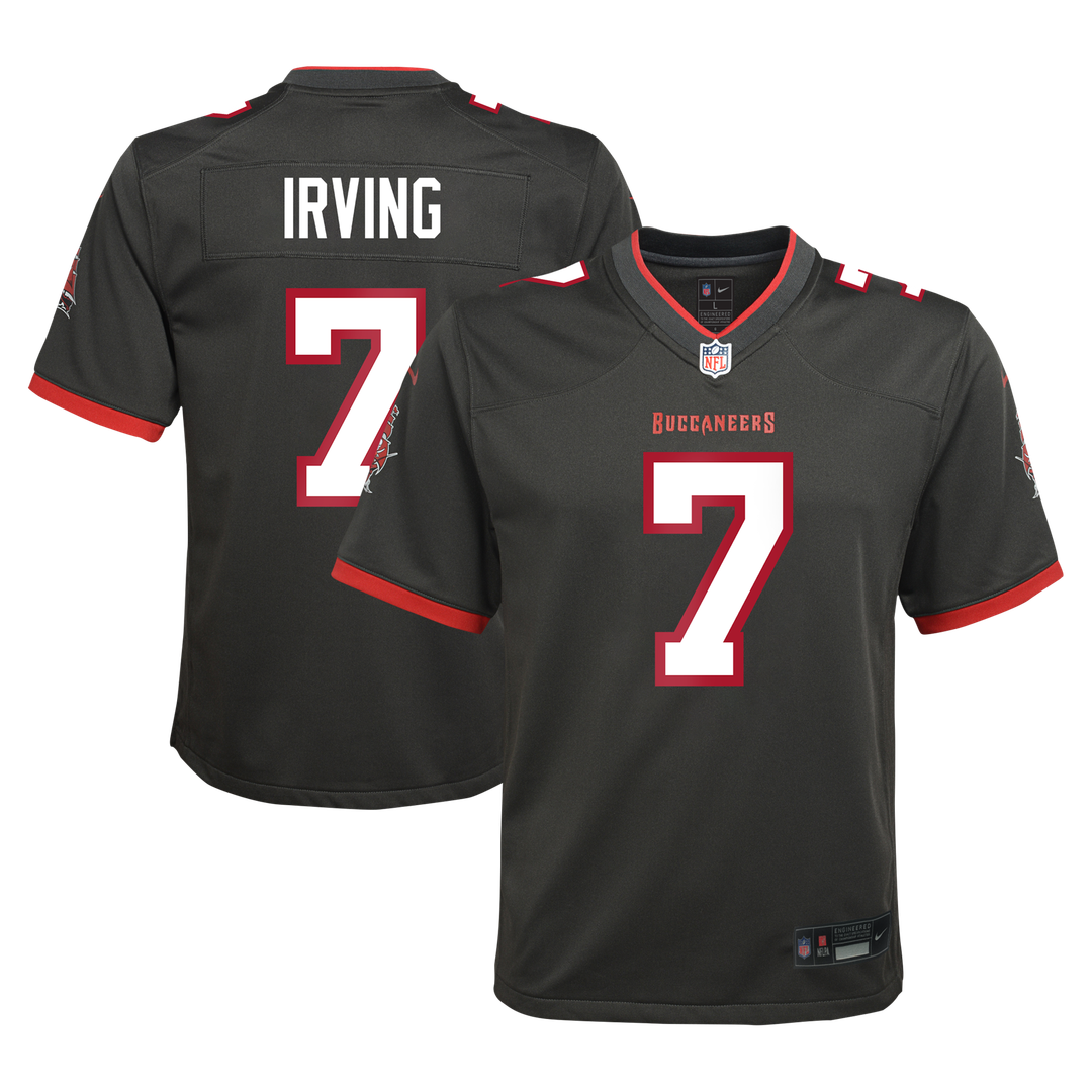 Bucky Irving '76 Tampa Bay Buccaneers Youth Game Jersey - White