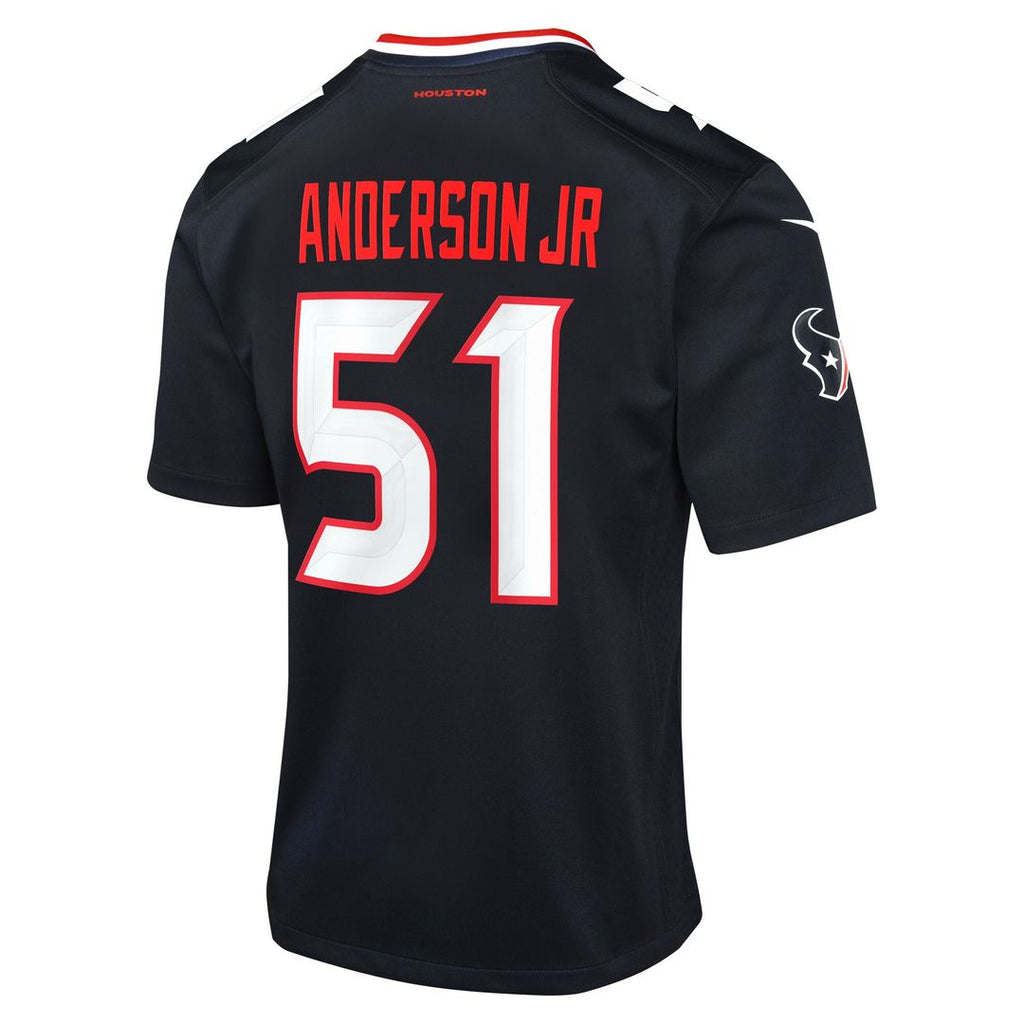 Will Anderson Jr. Houston Texans Youth Game Jersey - White