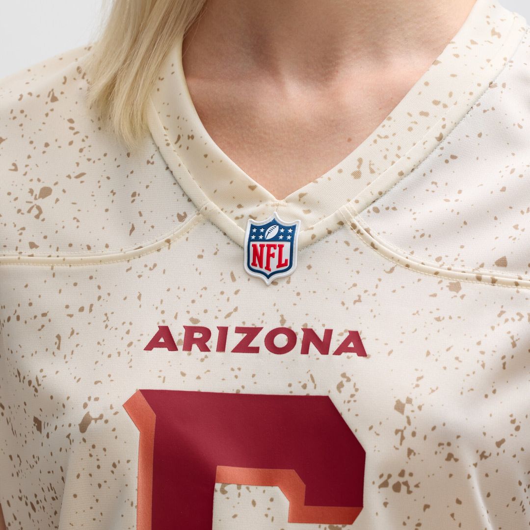 James Conner Arizona Cardinals Women's 2025 Rivalries Collection Game Jersey - Natural