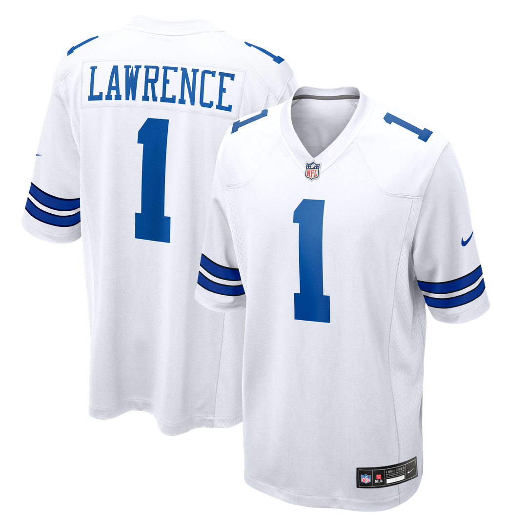 Malachi Lawrence Dallas Cowboys Game Jersey - White